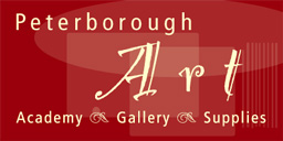 peterborough art academy, gallery, supplies logo